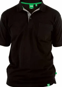 Duke Black Grant Polo Shirt