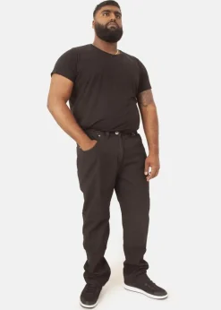 Duke Black London Kingsize Balfour Comfort Fit Stretch Jeans