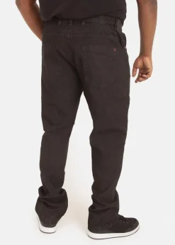 Duke Black London Kingsize Balfour Comfort Fit Stretch Jeans