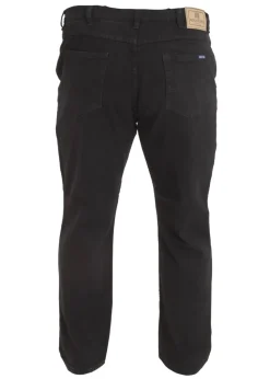 Duke Black Rockford Comfort Kingsize Jeans