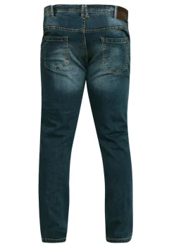 Duke Blue Ambrose Kingsize Tapered Fit Stretch Jeans
