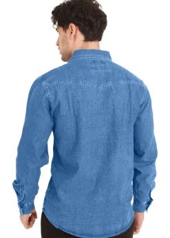Duke Blue Western Denim Shirt