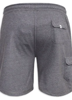 Duke Grey John Cotton Lightweight Kingsize Cargo Shorts