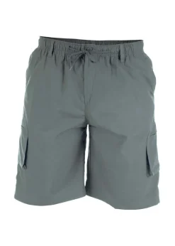 Duke Grey Nick Elasticated Waist Cargo Shorts
