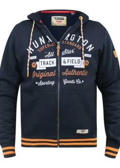 Duke Navy Flanders Kingsize Full Zip Hoodie