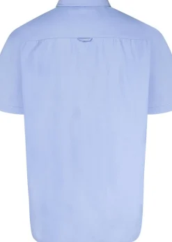 Duke Sky Blue James Oxford Kingsize Short-Sleeved Shirt