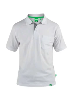 Duke White Grant Polo Shirt