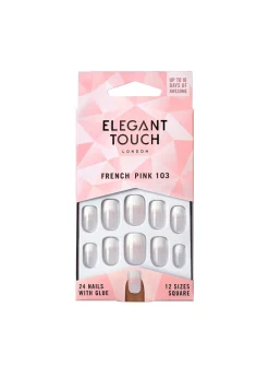 Elegant Touch French Nail 103 M Pink FT