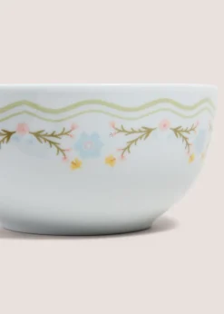 Folk Rabbit Cereal Bowl