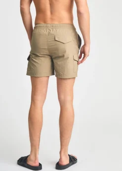 French Connection Black 2 Pack Combat Style Swim Shorts