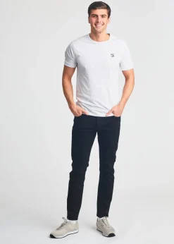 French Connection Black Cotton Slim Fit Stretch Jeans