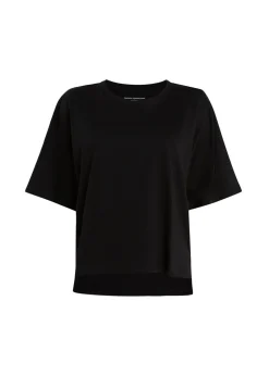 French Connection Black Cotton Crew Neck Boxy Fit T-Shirts 2 Pack