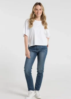 French Connection Black 3-Pack Cotton Crew Neck Boxy Fit Short Sleeve T-Shirts