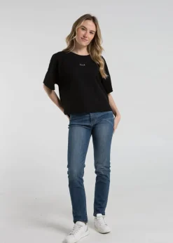 French Connection Black 2-Pack Cotton Printed Short Sleeve T-Shirts