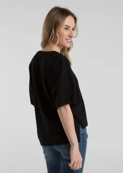 French Connection Black 2-Pack Cotton Printed Short Sleeve T-Shirts