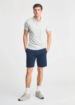 French Connection Blue 3 Pack Cotton Short Sleeve Polo Shirts