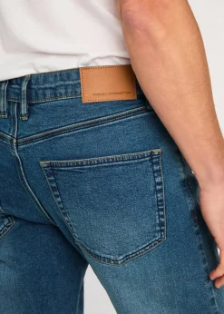 French Connection Blue Cotton Slim Fit Stretch Jeans