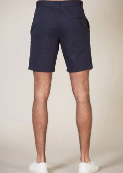 French Connection Navy Cotton Chino Shorts