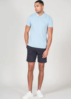French Connection Navy Cotton Chino Shorts