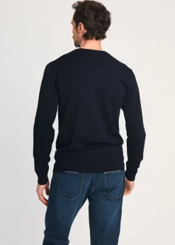 French Connection Navy Crew Neck Long Sleeve Knitted Jumper