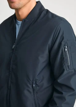 French Connection Navy MA1 Technical Bomber Jacket