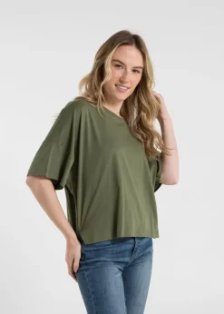 French Connection Navy 3-Pack Cotton Crew Neck Boxy Fit Short Sleeve T-Shirts