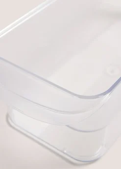 Fridge Storage Unit With Lid (15.5x15x10cm)