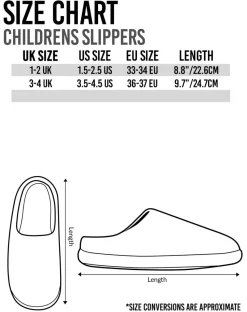 Friends Girls Grey Central Perk Graphic Mule Slippers (1 - 4 Older)