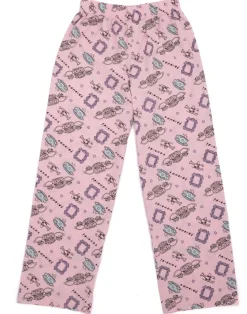 Friends Girls Pink Central Perk Logo Aop Pyjama Set (7 - 13 Years)