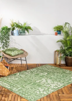 furn. Forage Garden Washable Outdoor/Indoor Rug (120cm x 170cm)