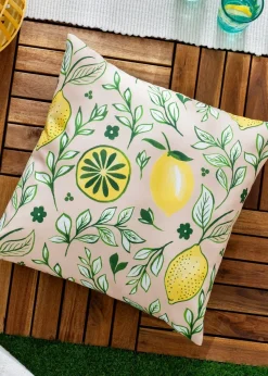 furn. Rust Citronello Printed Outdoor Outdoor Cushion