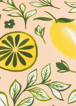 furn. Rust Citronello Printed Outdoor Outdoor Cushion