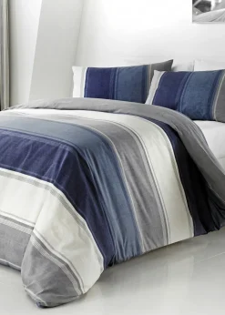Fusion Betley Blue Duvet Cover Set