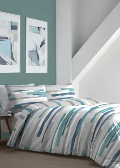 Fusion Clifton Blue Duvet Cover Set