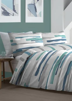 Fusion Clifton Blue Duvet Cover Set
