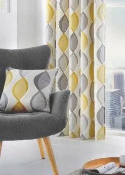 Fusion Lennox Grey Filled Cushion (43cm x 43cm)