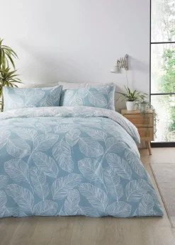 Fusion Matteo Blue Duvet Cover Set