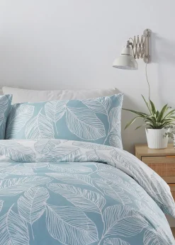 Fusion Matteo Blue Duvet Cover Set
