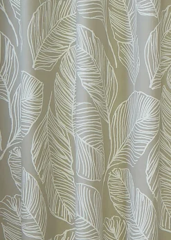 Fusion Matteo Natural Eyelet Curtains