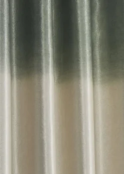 Fusion Ombre Strata Green Eyelet Curtains