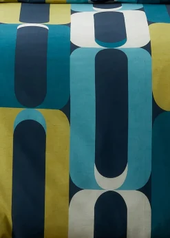 Fusion Orea Blue Duvet Cover Set