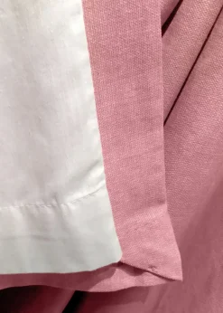 Fusion Sorbonne Pink Eyelet Curtains