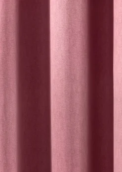 Fusion Sorbonne Pink Eyelet Curtains