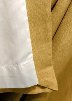 Fusion Sorbonne Yellow Eyelet Curtains