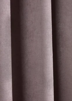 Fusion Strata Dimout Pink Eyelet Curtains