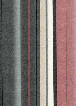 Fusion Whitworth Stripe Pink Eyelet Curtains