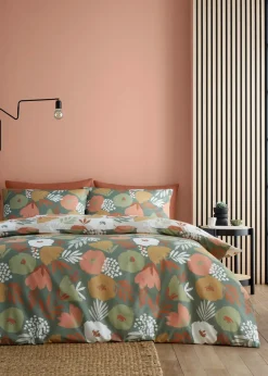 Fusion Yasmin Green Duvet Cover Set