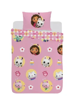 Gabby's Dollhouse Pink Bed Set