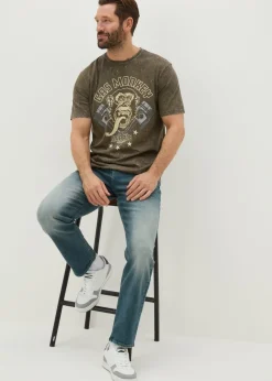 Gas Monkey Khaki T-Shirt