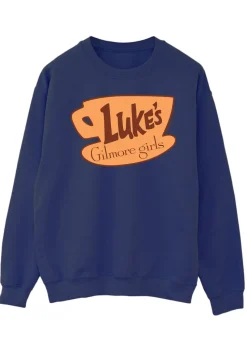 Gilmore Girls Luke's Logo Navy Sweatshirt